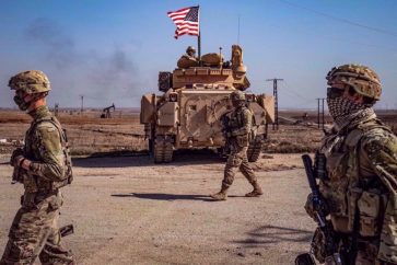 Soldados estadounidenses en Siria