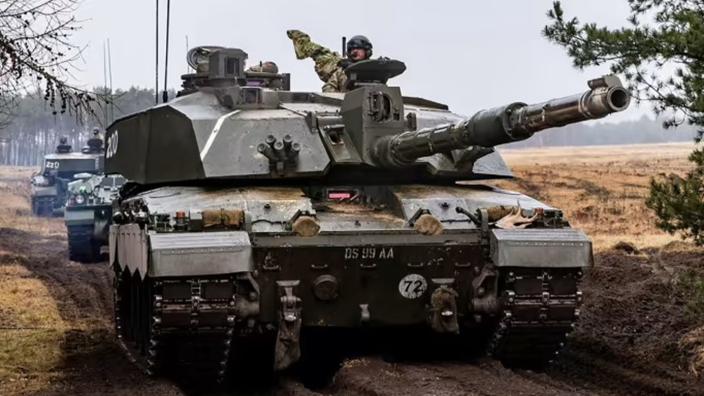 Tanque británico Challenger 2
