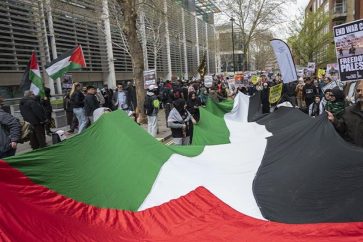 Manifestación pro Palestina en Londres