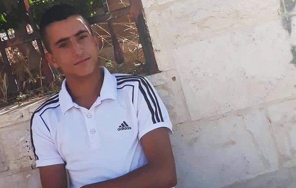 El adolescente de 16 años Mustafa Amer Sabbah recibió un disparo mortal en el pecho