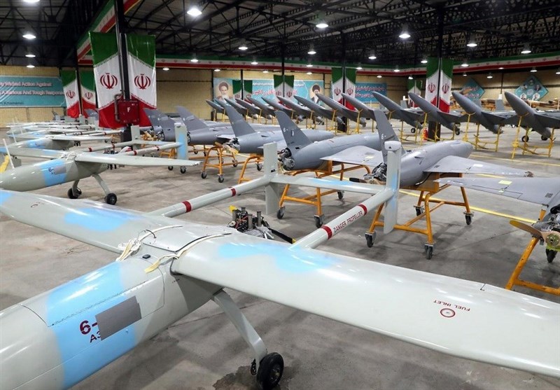 Drones iraníes de varios tipos