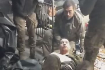 Ucranianos heridos en un sótano de Artiomovsk