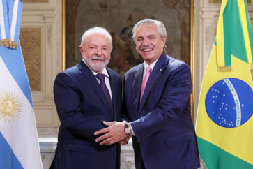 Luiz Inácio Lula da Silva y Alberto Fernández