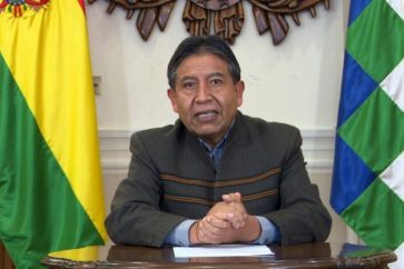 El vicepresidente de Bolivia, David Choquehuanca