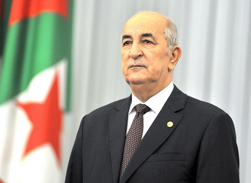 El presidente de Argelia, Abdel Mayid Tebún