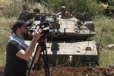 reportero-al-manar-franquea-barrera-israeli