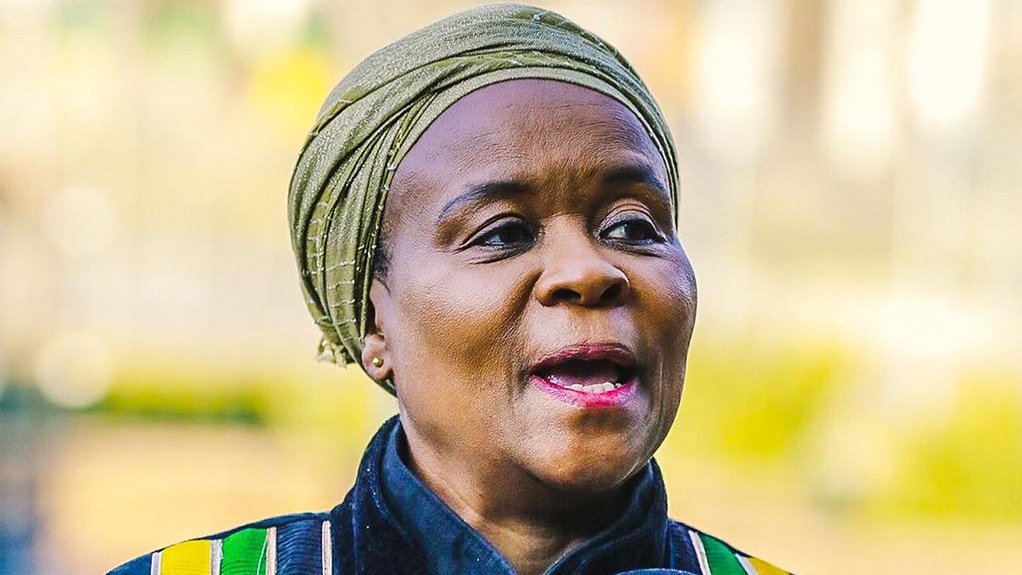 La Tesorera General del Congreso Nacional Africano (CNA, partido de gobierno en Sudáfrica), Gwen Ramokgopa