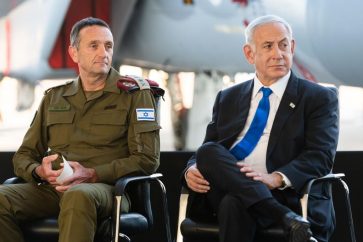 Netanyahu y Herzi Halevi