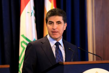 El presidente del Kurdistán iraquí, Nechirvan Barzani