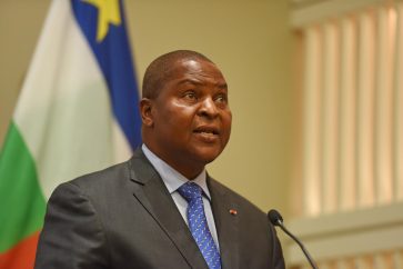 El presidente de la República Centroafricana (RCA) ,   Faustin-Archange Touadera