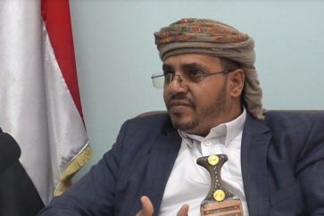 Huzam al-Assad, un miembro del Buró Político del movimiento yemení Ansarulá
