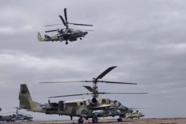 Helicóptero de ataque ruso Ka-52