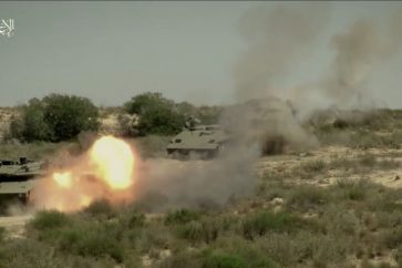 Ataques a tanques y blindados israelíes en Gaza