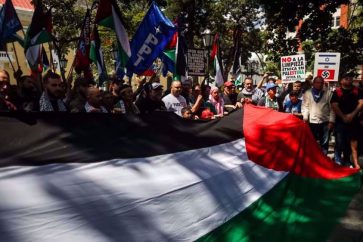 Manifestación por Palestina en Venezuela