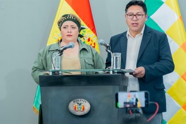 Ministra de la Presidencia de Bolivia Maria Nela Prada