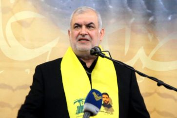 El jefe del bloque parlamentario Lealtad a la Resistencia, el diputado Mohammad Raad