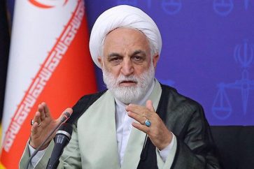 El jefe del Poder Judicial de Irán, Gholamhossein Mohseni-Ejei