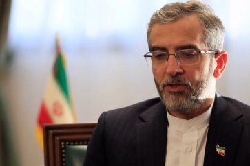 El viceministro de Asuntos Exteriores de Irán, Ali Bagueri Kani,