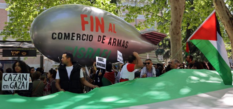  <a href="https://spanish.almanar.com.lb/960159">Manifestación masiva en Madrid exige fin de venta de armas a &#8220;Israel&#8221; y alto el fuego inmediato en Gaza</a>