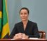 La ministra de Asuntos Exteriores de Jamaica, Kamina Johnson Smith