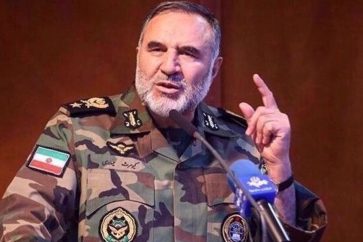 Comandante de las fuerzas terrestres del Ejército iraní, el general de brigada Kiumars Heidari