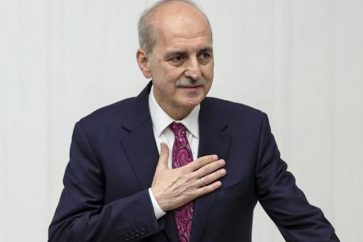 El presidente del parlamento turco, Numan Kurtulmuş