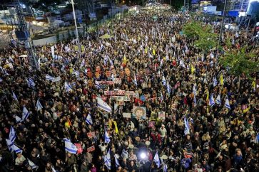 manifestacion-tel-aviv-netanyahu