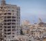 Edificio destruido en Bat Yam