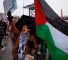 Manifestación pro-palestina en Escocia