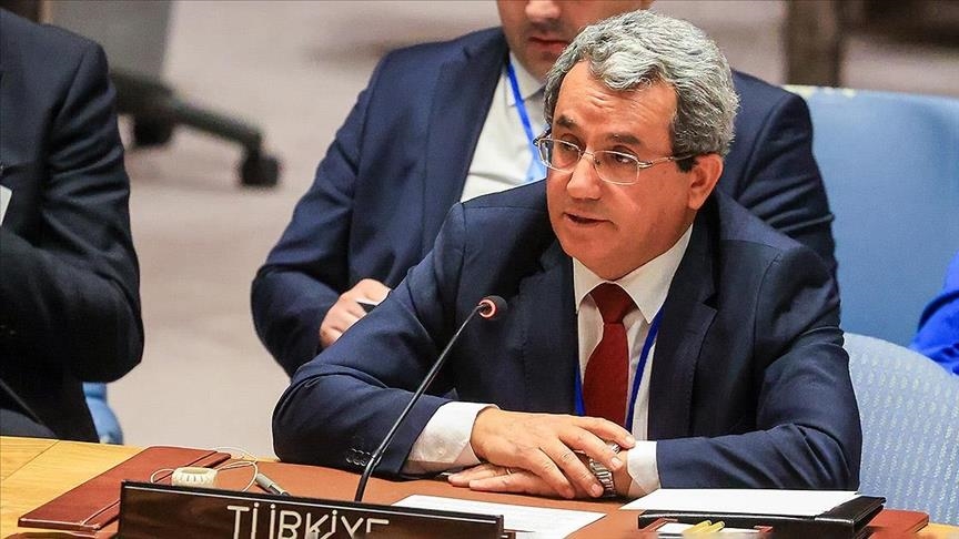 El Representante Permanente de Turquía ante las Naciones Unidas, Ahmet Yıldız