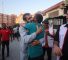 Director del Hospital Al-Awda, Ahmed Mhanna, recibido en Gaza tras su liberación