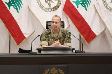 ejercito libanes comandante