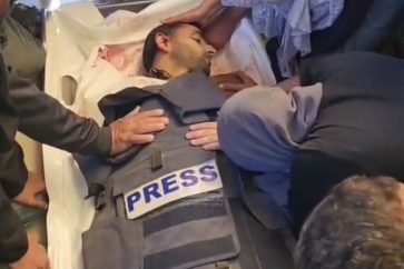 el fotorreportero Mahmoud Wadi